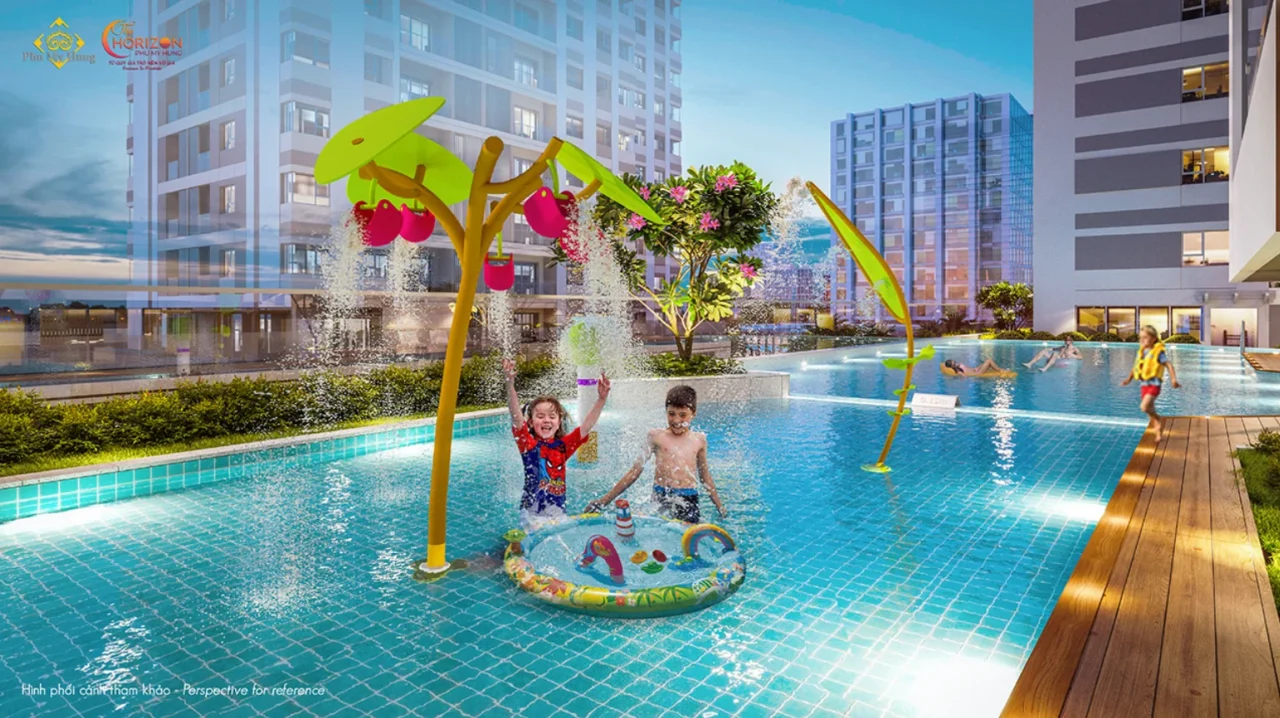 Tiện Ích Nội Khu Và Ngoại Khu The Horizon Phú Mỹ Hưng 10 Hồ bơi tại The Horizon