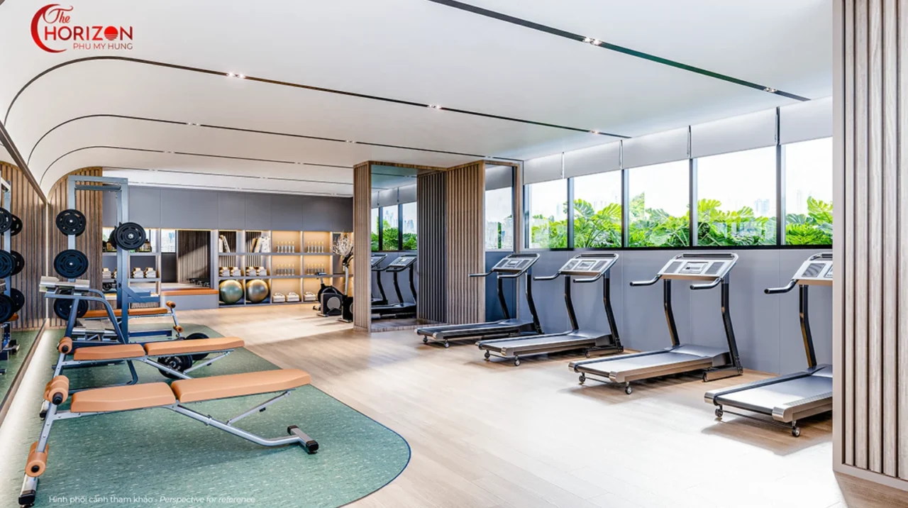 Tiện Ích Nội Khu Và Ngoại Khu The Horizon Phú Mỹ Hưng 11 Phòng Gym tại The Horizon